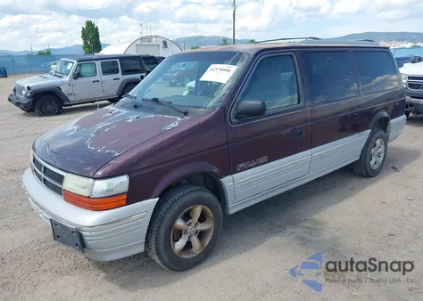 1994 Plymouth Grand Voyager Le from USA, damaged, VIN 1P4GK54L5RX234077